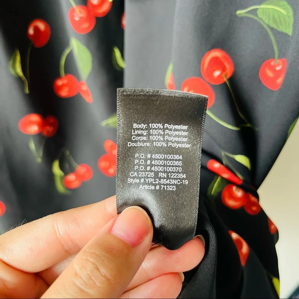 🔥Sales - Aritzia Sunday Best Veronica Dress Slvls Cherry - Size S - Picture 12 of 13